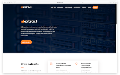 Nieuwe website NLExtract!